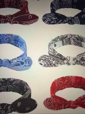 ❣️5/$25❣️1 Assorted Paisley Knot Headbands - Your choice